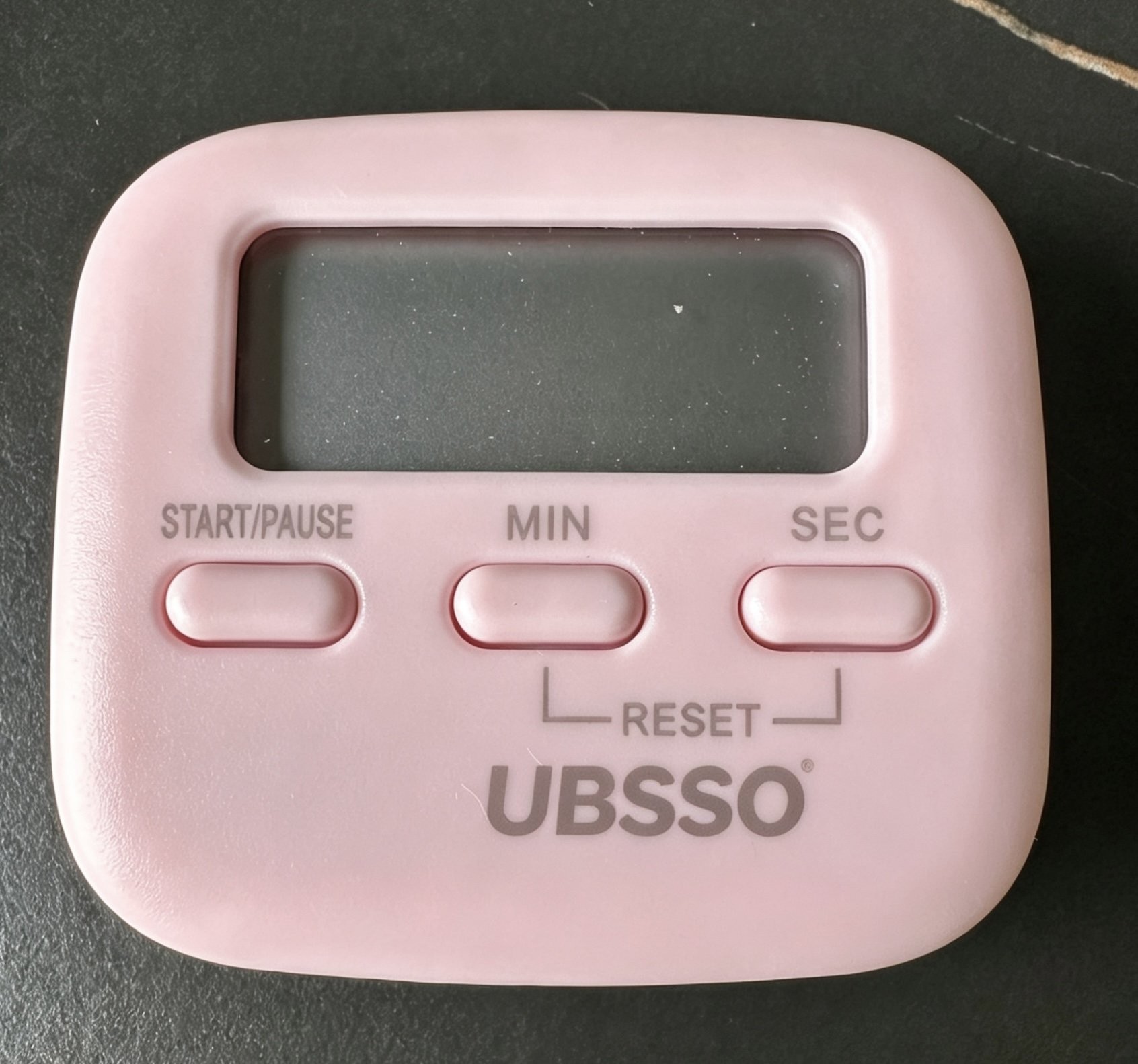 Digital Kitchen Timer — Compact LCD Countdown Timer with Start/Pause, Minutes & Seconds Buttons, Magnetic Back