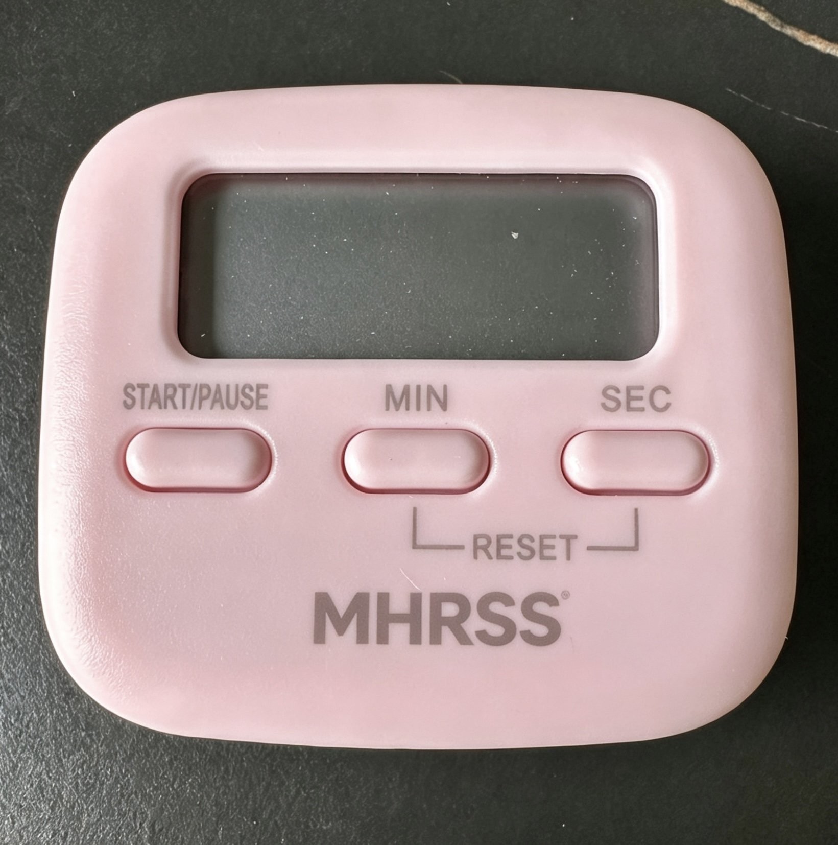 Digital Kitchen Timer Compact Magnetic Back LCD Timer -Timer with Start/Pause,Minutes/ Seconds Buttons