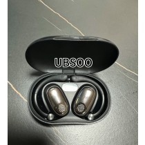 Black Wireless Earbuds Charging Case — Compact Portable Charging Box