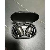 Spheroid True Wireless Black Earbuds Charging Case — Compact Portable Charging Box